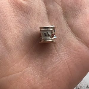 pandora alice in wonderland hat charm